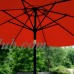 Budge 9ft Aluminum Patio Umbrella with Crank Lift and Tilt Function   555794420
